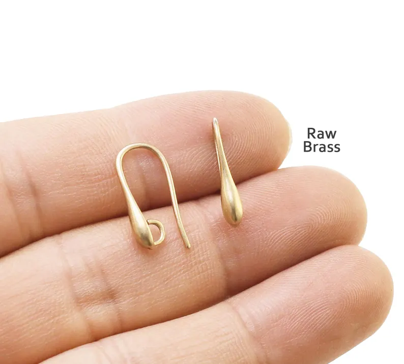 Jewelry Making Wire - 20pcs Teardrop Earring Wires, Simply Ear