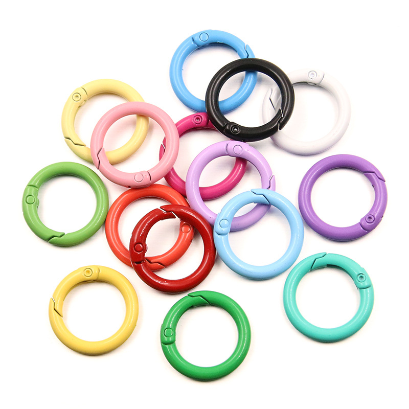 Jewelry Making Accessories - 5-20pcs Colorful Spring O Rings Round