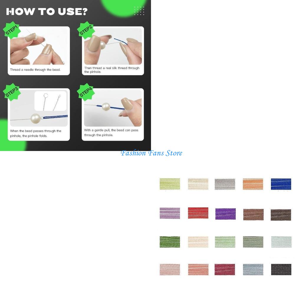 Jewelry Making Knots - Natural Silk Beading Cord for Jewelry