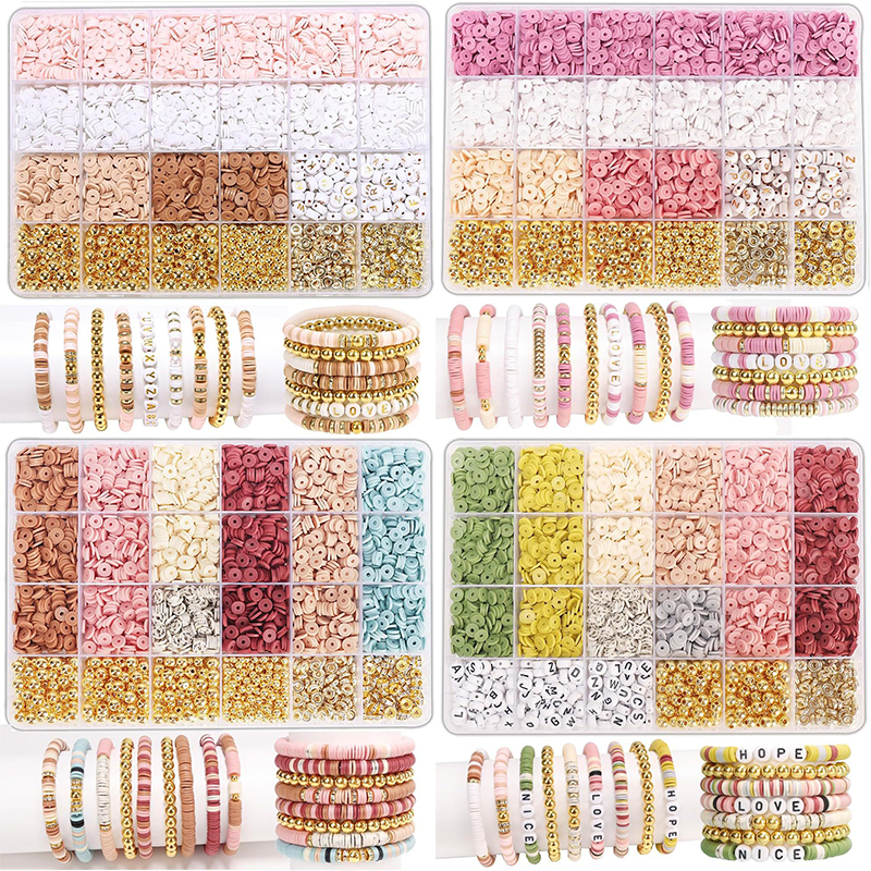 Jewelry Making Kits For Girls - Style DIY Clay Beads Bracelet Making