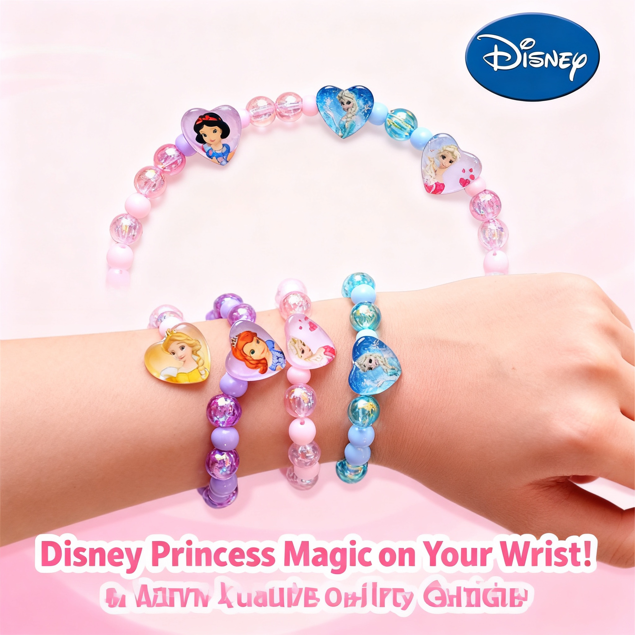 Jewelry Making Accessories - Frozen Elsa Princess Anna Cartoon Kids