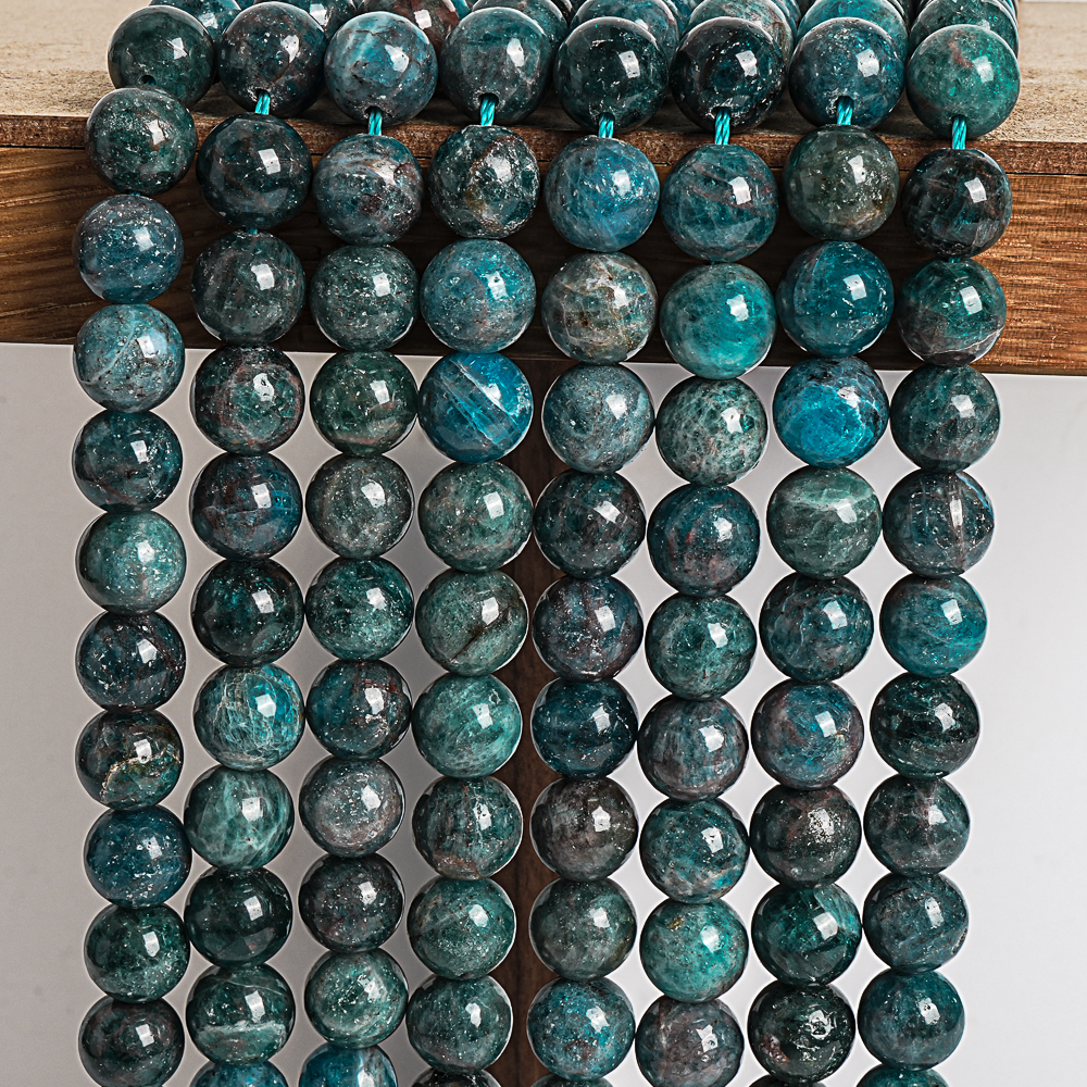 7-8/10mm Natural Apatite Gemst - Jewelry Making Drill recensione e prezzo