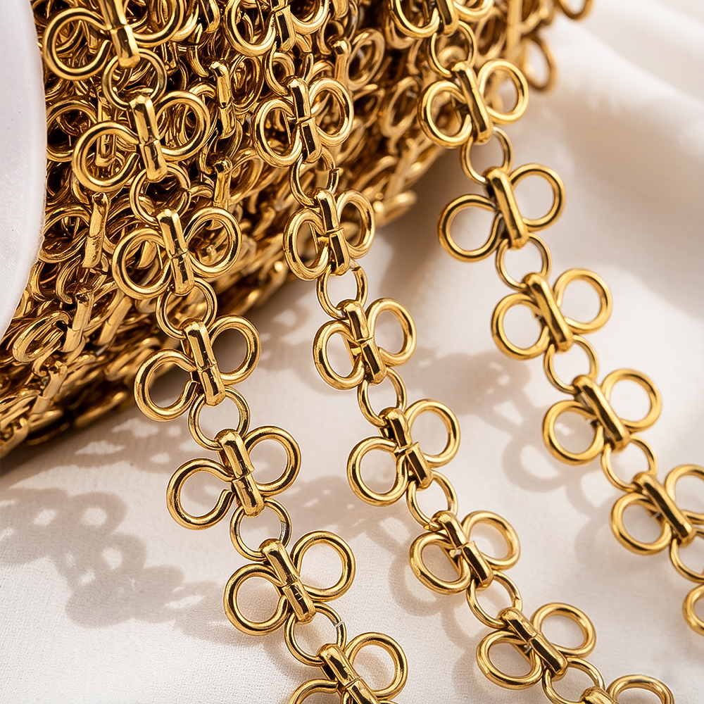 0.5/1M Stainless Steel Flowers - Jewelry Making Knots recensione e prezzo