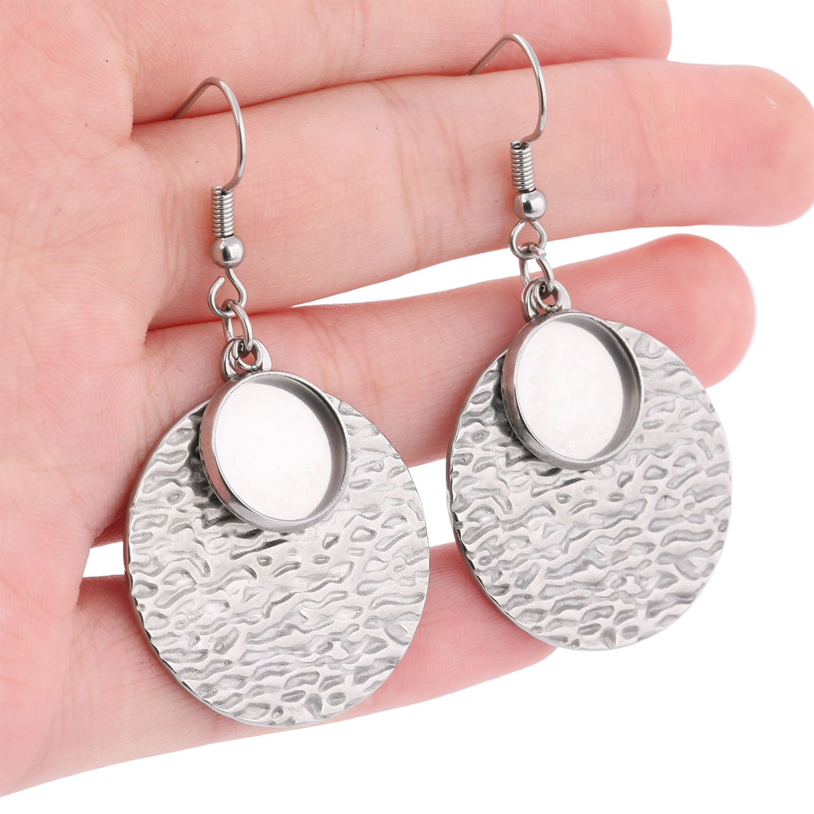6pcs Stainless Steel Stamped P - Jewelry Making Tray recensione e prezzo