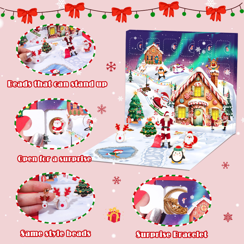 Christmas Advent Calendar Gift - Jewelry Making Advent Calendar recensione e prezzo