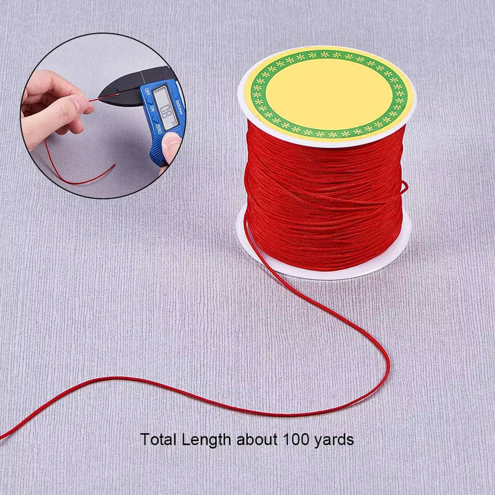 0.8mm Nylon Thread Cord Chines - Jewelry Making Knots recensione e prezzo