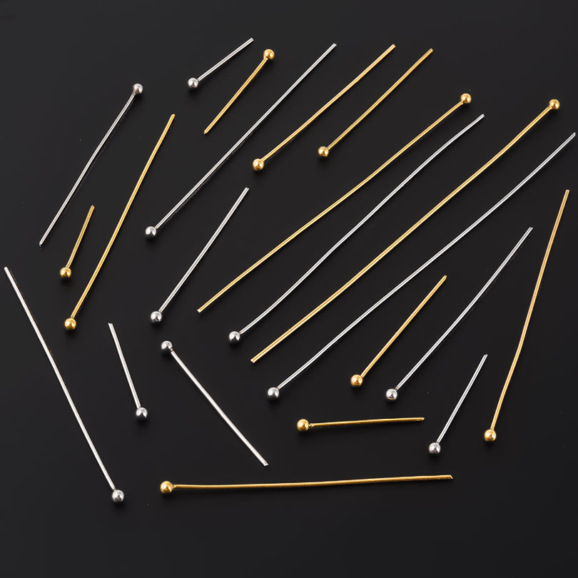 50pcs/Lot 18K Gold Plated Ball - Jewelry Making Drill recensione e prezzo