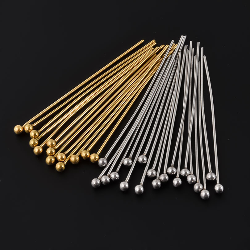 50pcs/Lot 18K Gold Plated Ball - Jewelry Making Drill recensione e prezzo