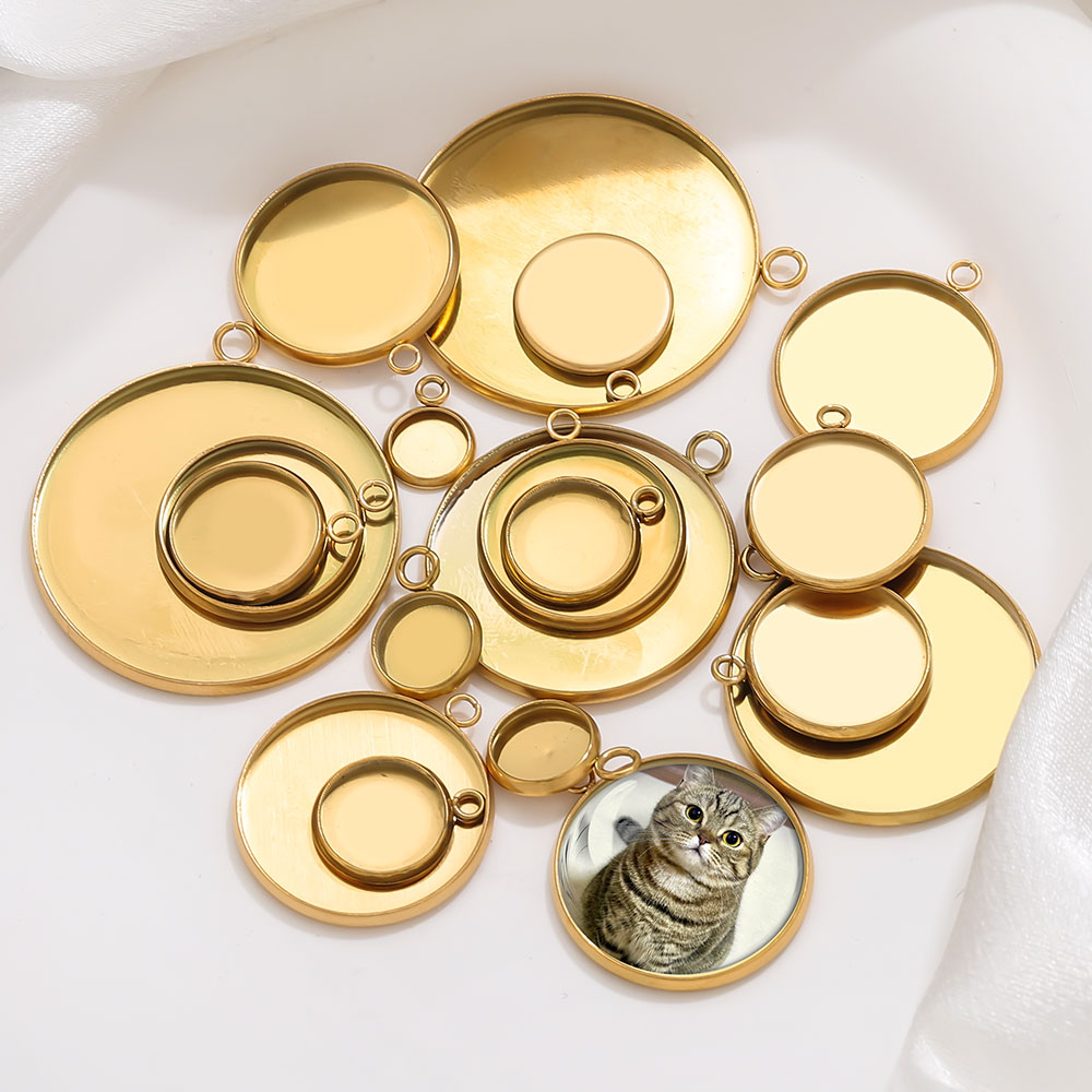 10 Pcs Golden Stainless Steel  - Jewelry Making Tray recensione e prezzo