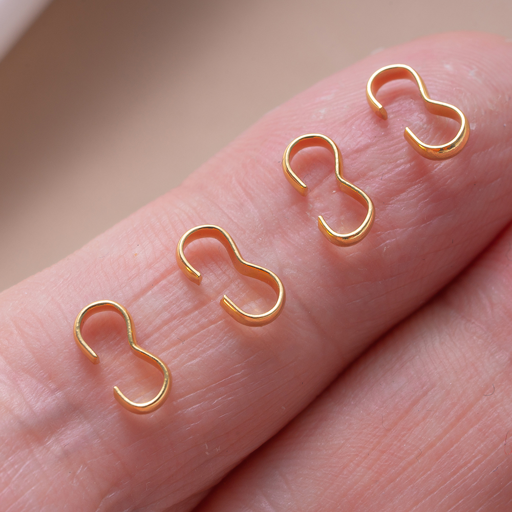50pcs 18K Copper Plated Brass  - Jewelry Making Knots recensione e prezzo