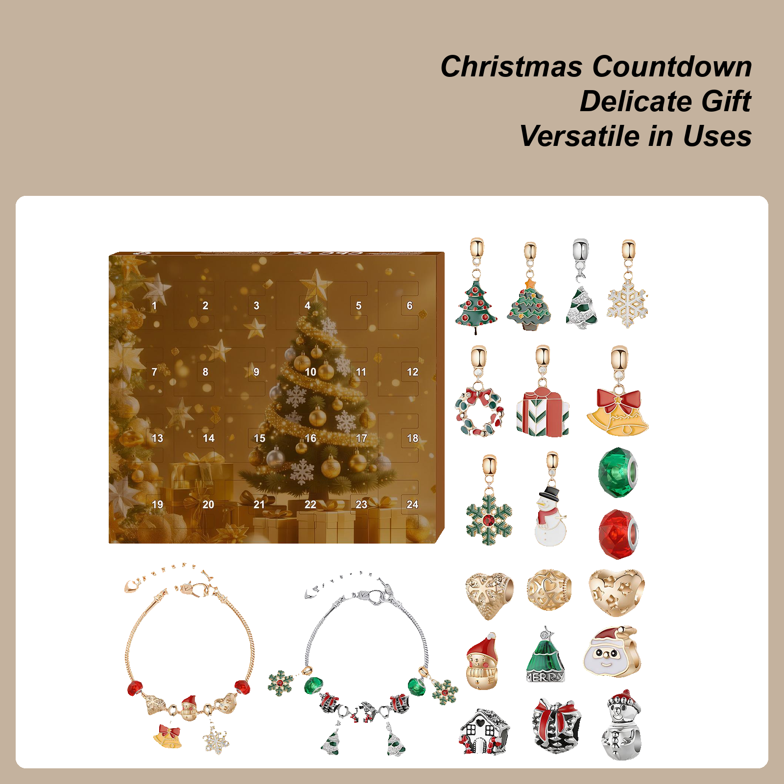 Christmas Calendar Advent Brac - Jewelry Making Advent Calendar recensione e prezzo
