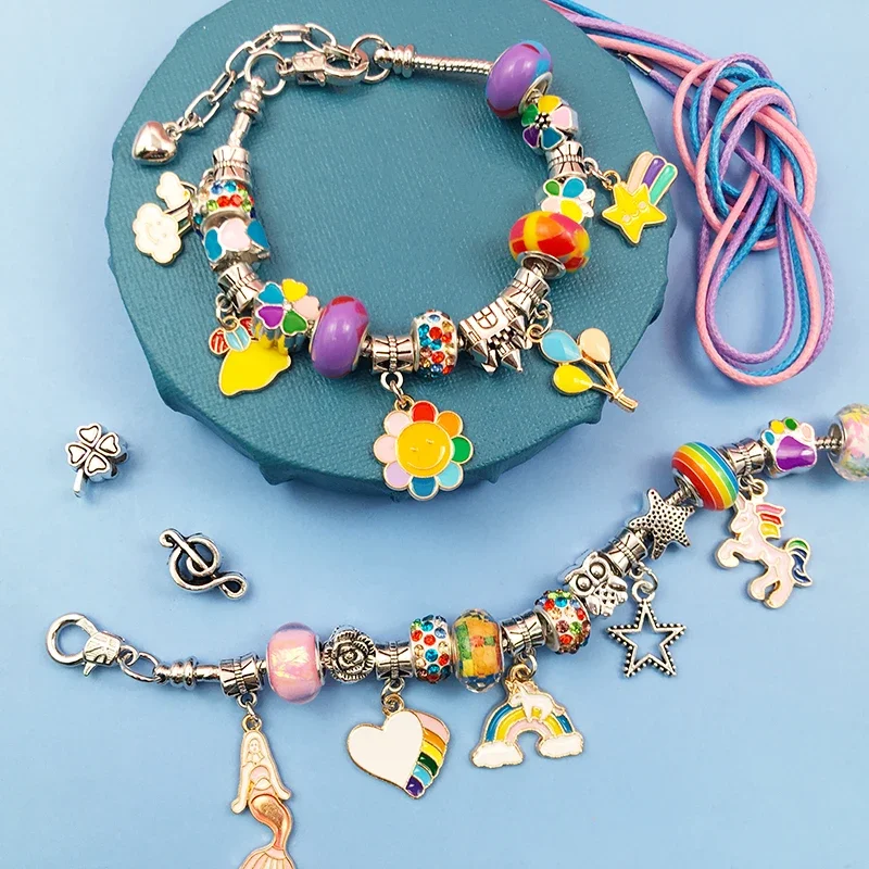Charm Bracelet Making Kit for  - Jewelry Making Kits For Girls recensione e prezzo