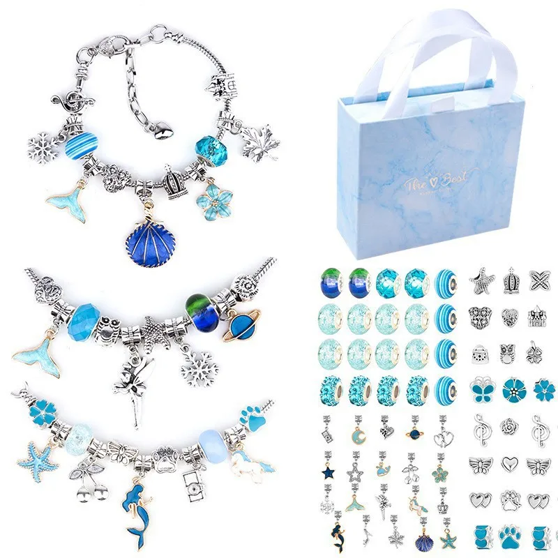 Charm Bracelet Making Kit for  - Jewelry Making Kits For Girls recensione e prezzo
