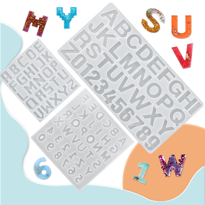Alphabet Epoxy Resin Mold Kit  - Jewelry Making Drill recensione e prezzo