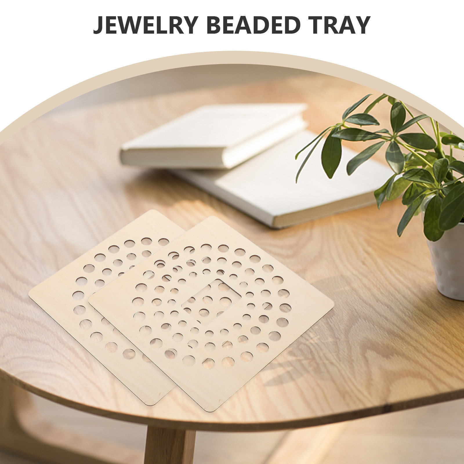 4Pcs Wooden Bead Tray Jewelry  - Jewelry Making Tool Kit recensione e prezzo