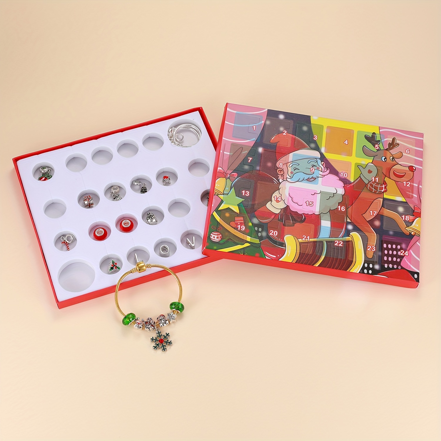Snowman Christmas Advent Calen - Jewelry Making Kits For Girls recensione e prezzo