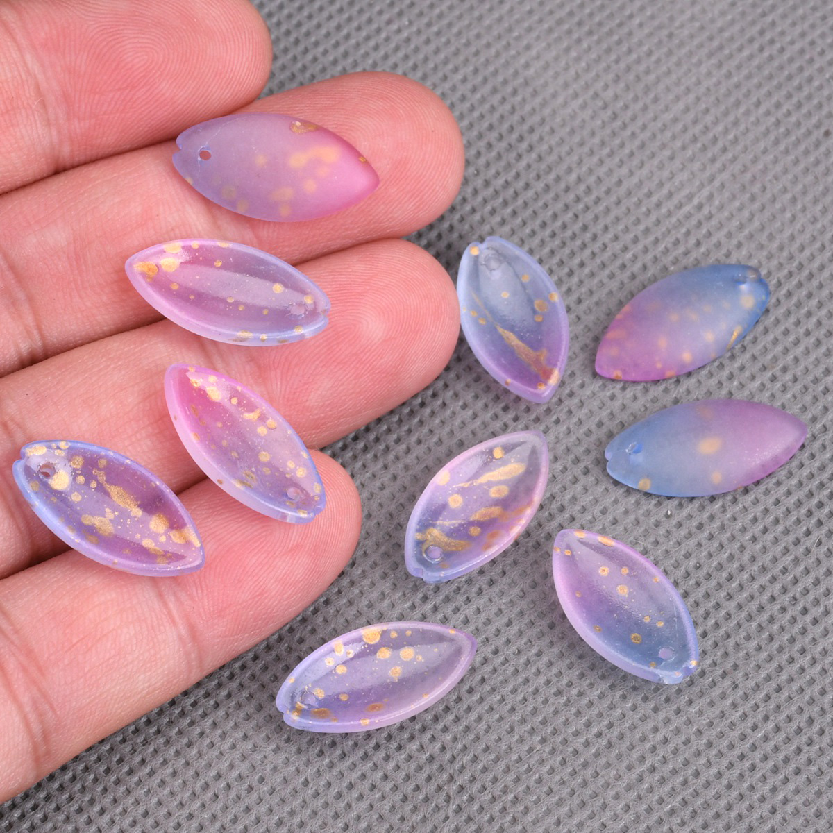 10pcs 20x10mm Petal Lampwork C - Jewelry Making Drill recensione e prezzo