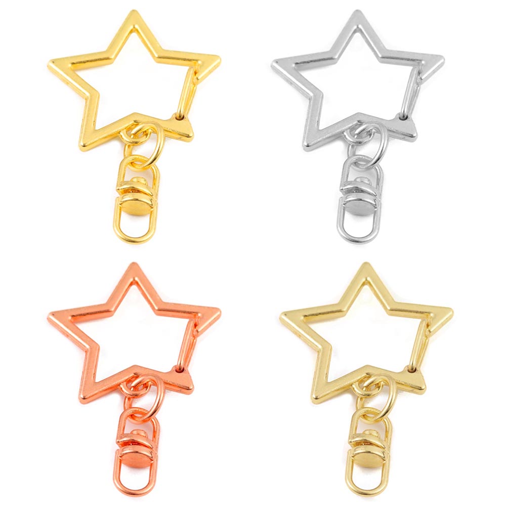 10Pcs Alloy Star Shaped Snap K - Jewelry Making Metal recensione e prezzo