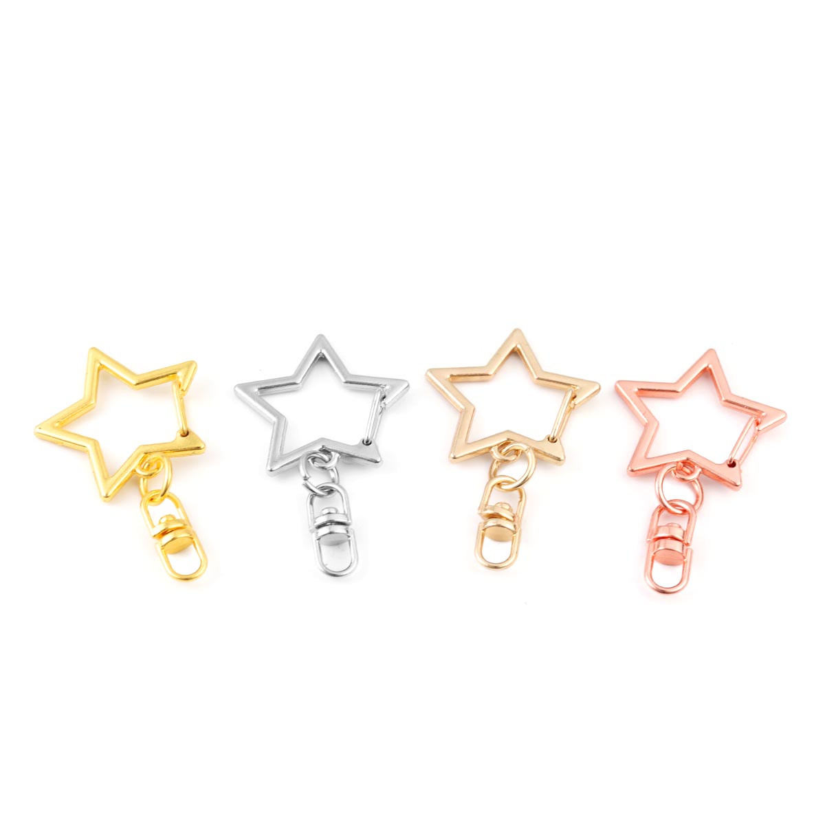 10Pcs Alloy Star Shaped Snap K - Jewelry Making Metal recensione e prezzo