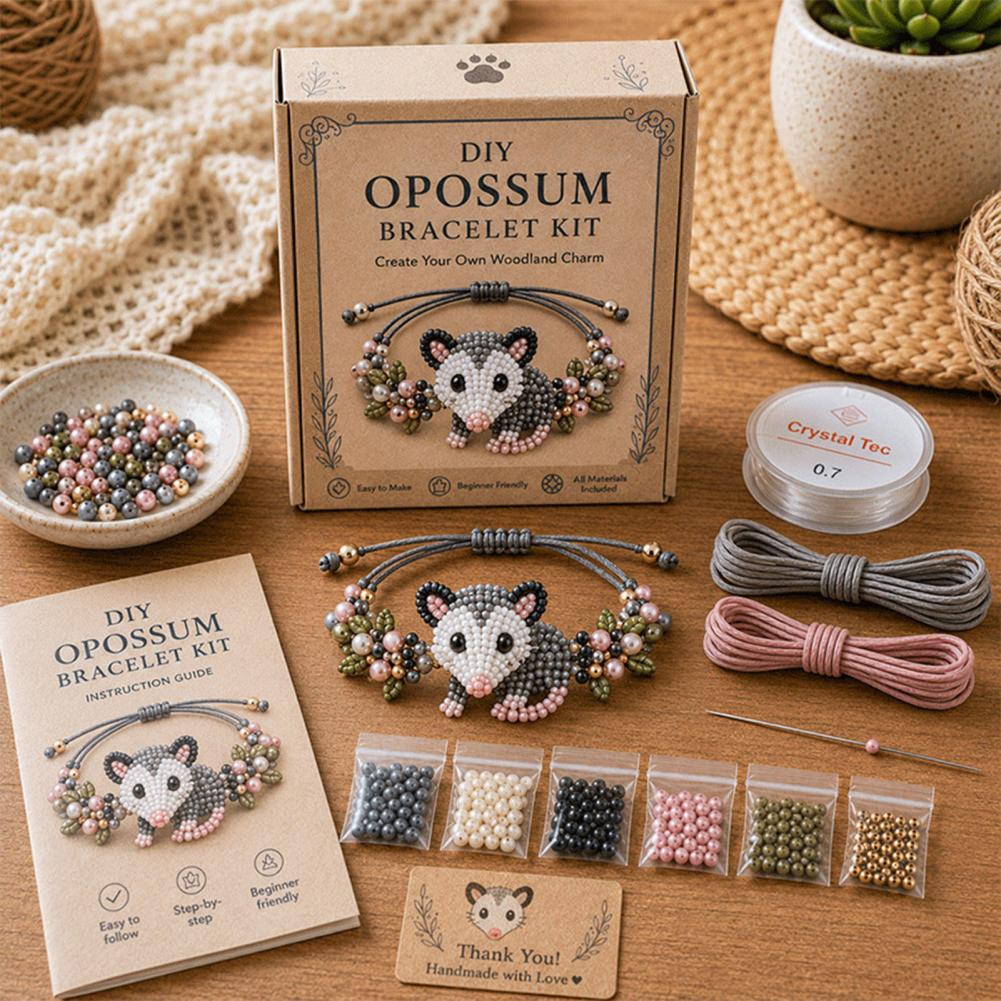 Animal DIY Beaded Bracelet Mak - Jewelry Making Kits For Girls recensione e prezzo
