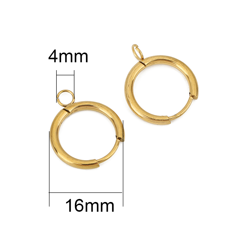10pcs PVD Never Fade Earrings  - Jewelry Making Wire recensione e prezzo
