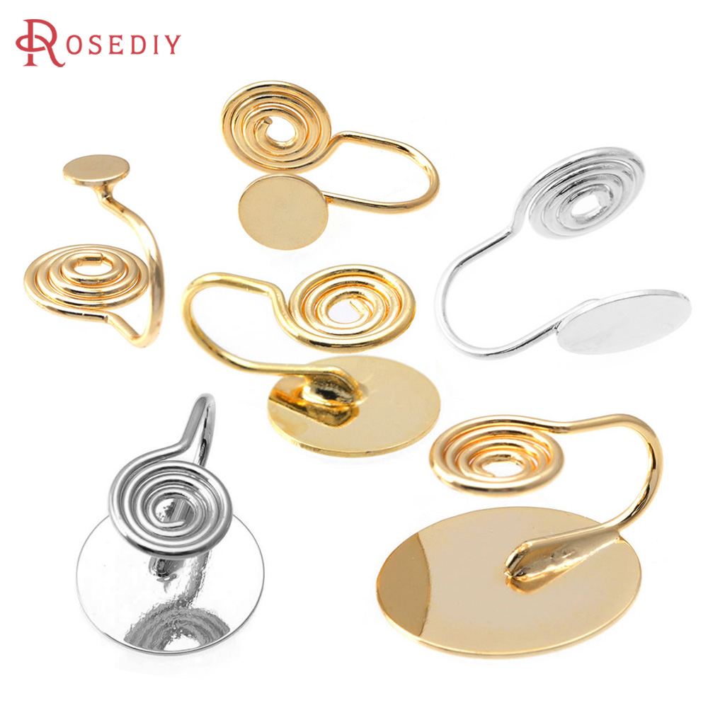 10PCS 4MM~14MM 18K Gold Color  - Jewelry Making Tray recensione e prezzo