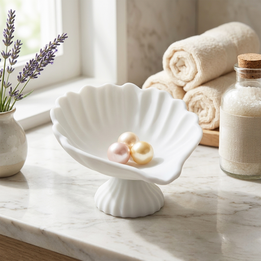 Seashell Jewelry Dish Trinket  - Jewelry Making Tray recensione e prezzo