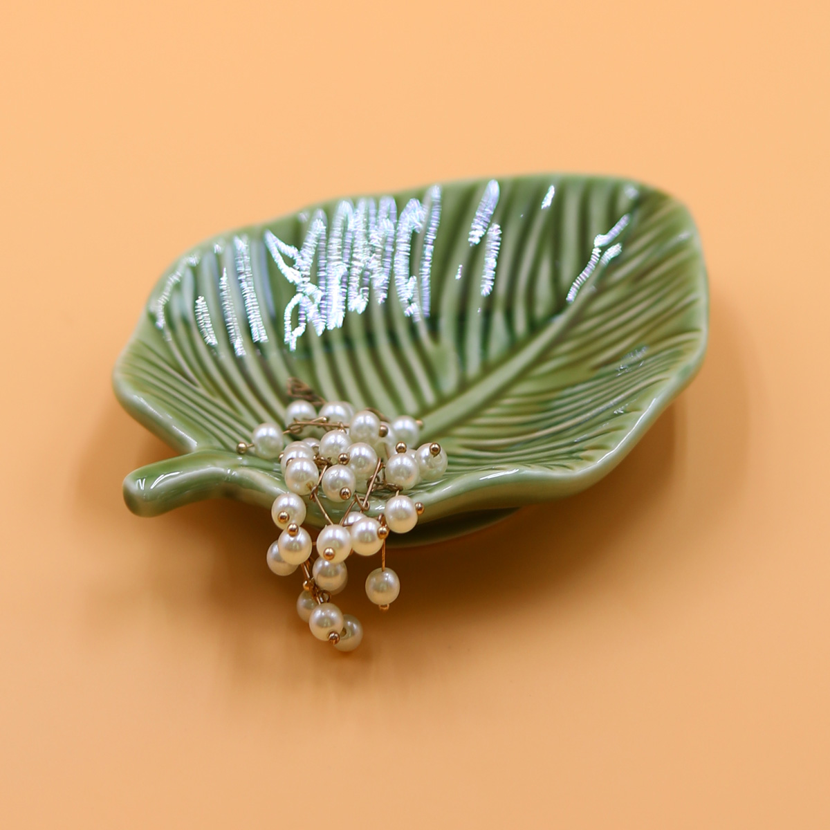1Pcs Leaf-Shaped Jewelry Organ - Jewelry Making Tray recensione e prezzo