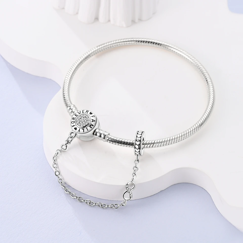 925 Silver Snake Chain Bracele - Jewelry Making Silver recensione e prezzo