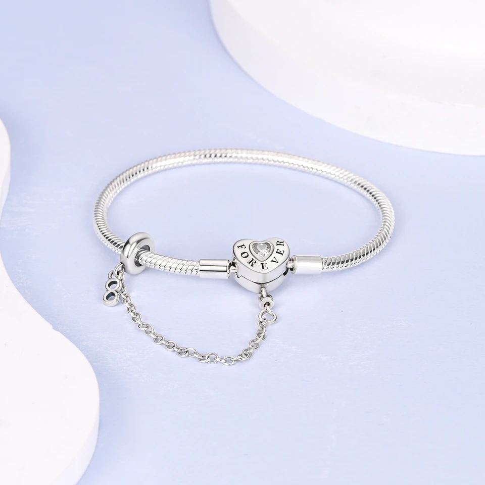 925 Silver Snake Chain Bracele - Jewelry Making Silver recensione e prezzo