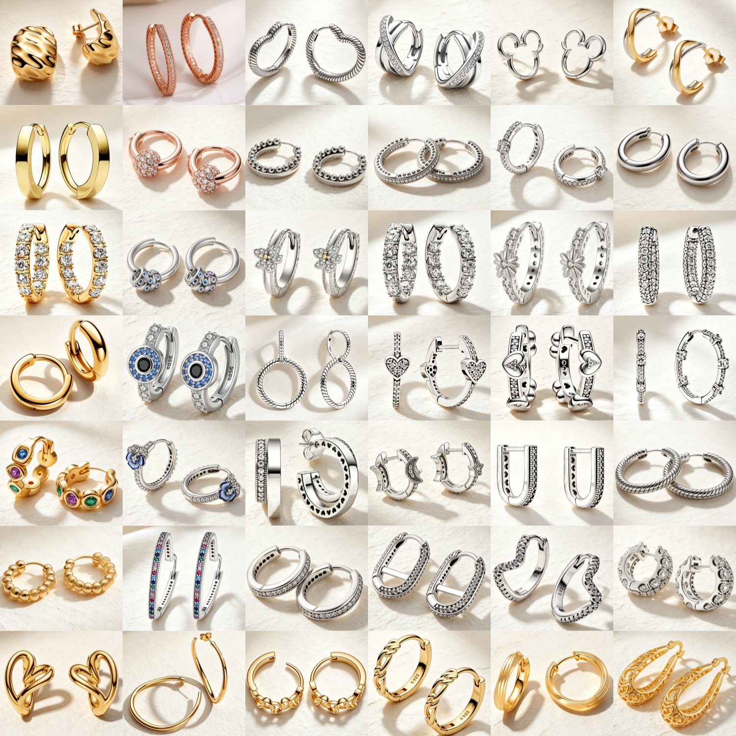 2026 925 Silver Earrings Doubl - Jewelry Making Knots recensione e prezzo