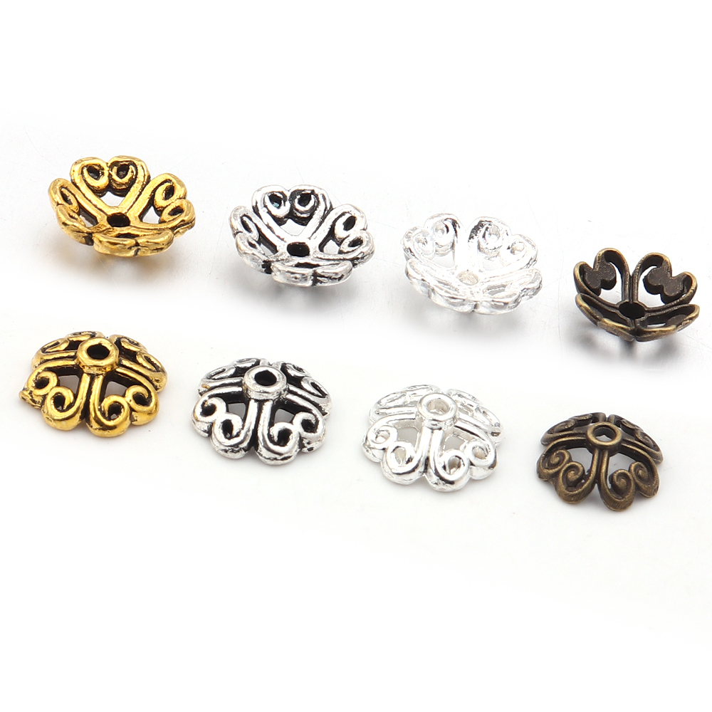 100pcs 8mm Alloy Hollow Out Fl - Jewelry Making Tray recensione e prezzo