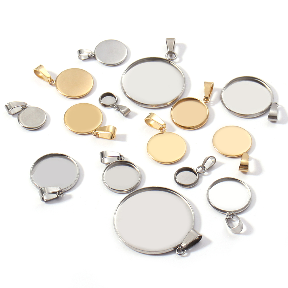 5-10pcs 6-30mm Stainless Steel - Jewelry Making Tray recensione e prezzo