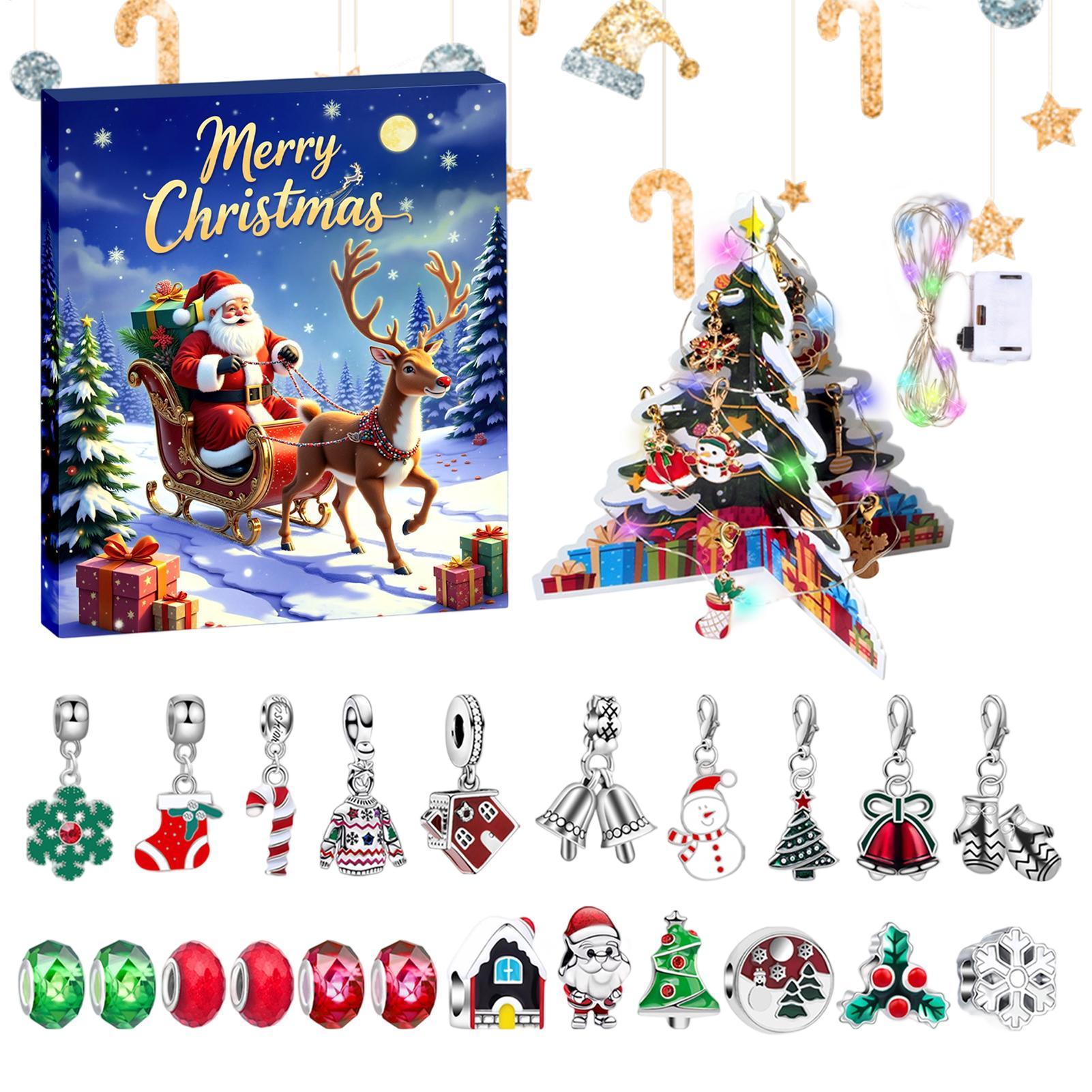 Christmas Gifts  Advent Bracel - Jewelry Making Advent Calendar recensione e prezzo