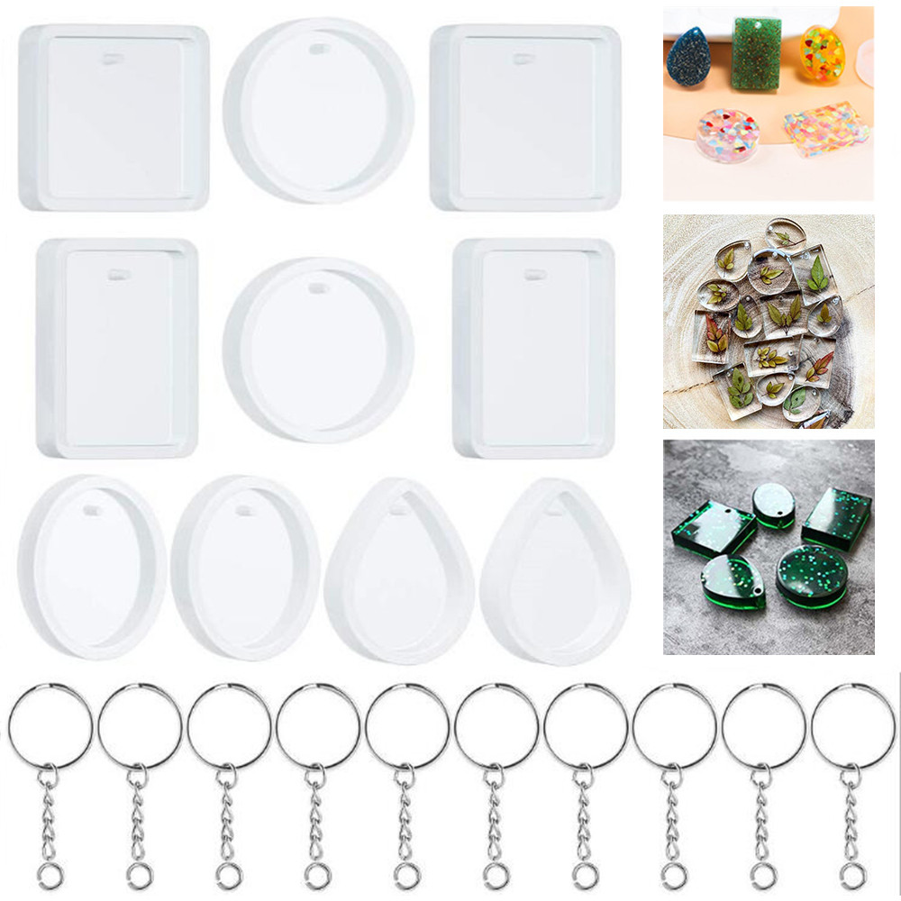 20Pcs/Set DIY Keychain Pendant - Jewelry Making Tool Kit recensione e prezzo