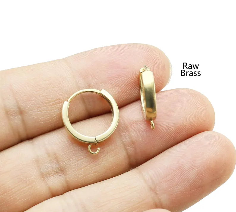10pcs Brass Ear Hoops, Leverba - Jewelry Making Wire recensione e prezzo