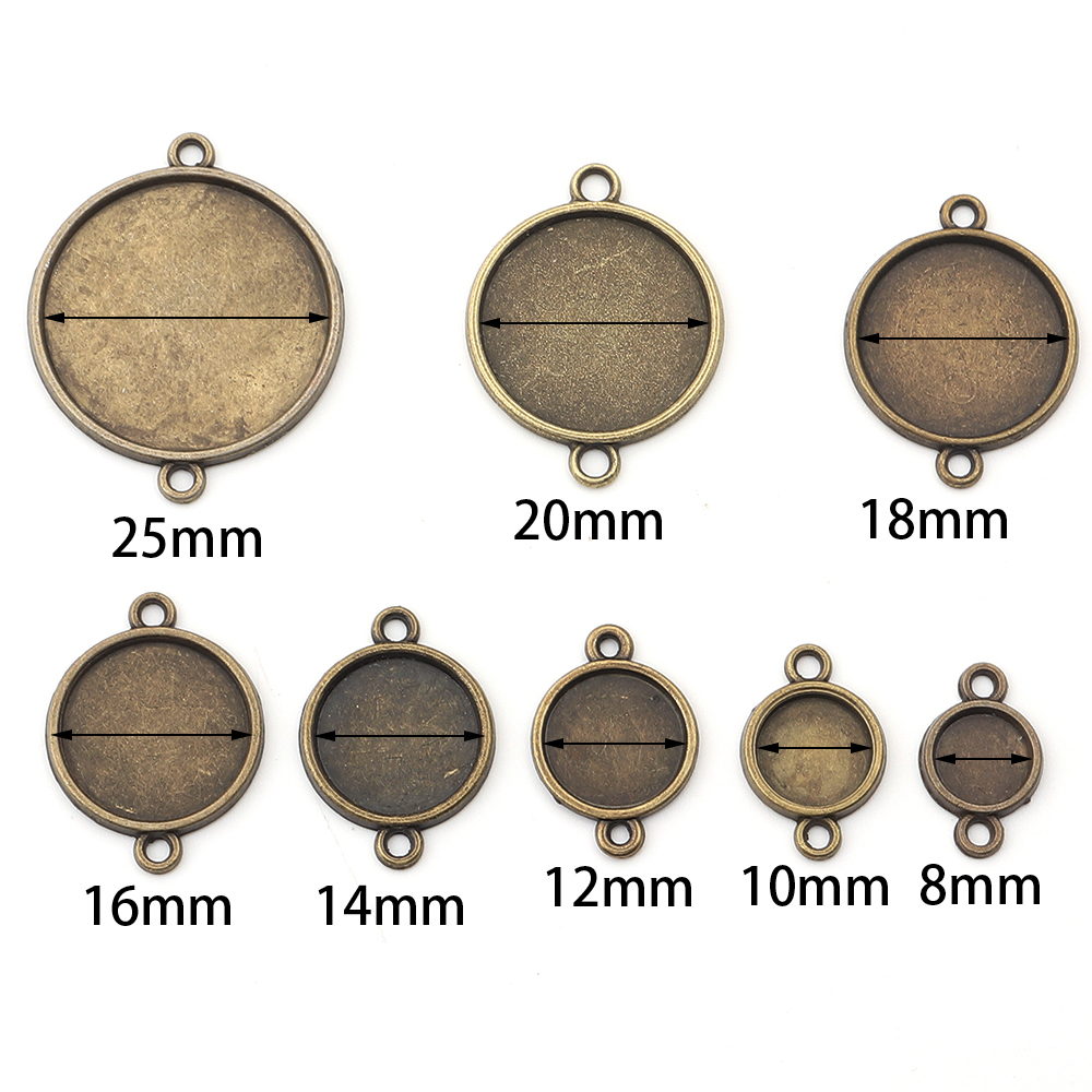 10pcs 8/10/12/14/16/18/20/25mm - Jewelry Making Tray recensione e prezzo