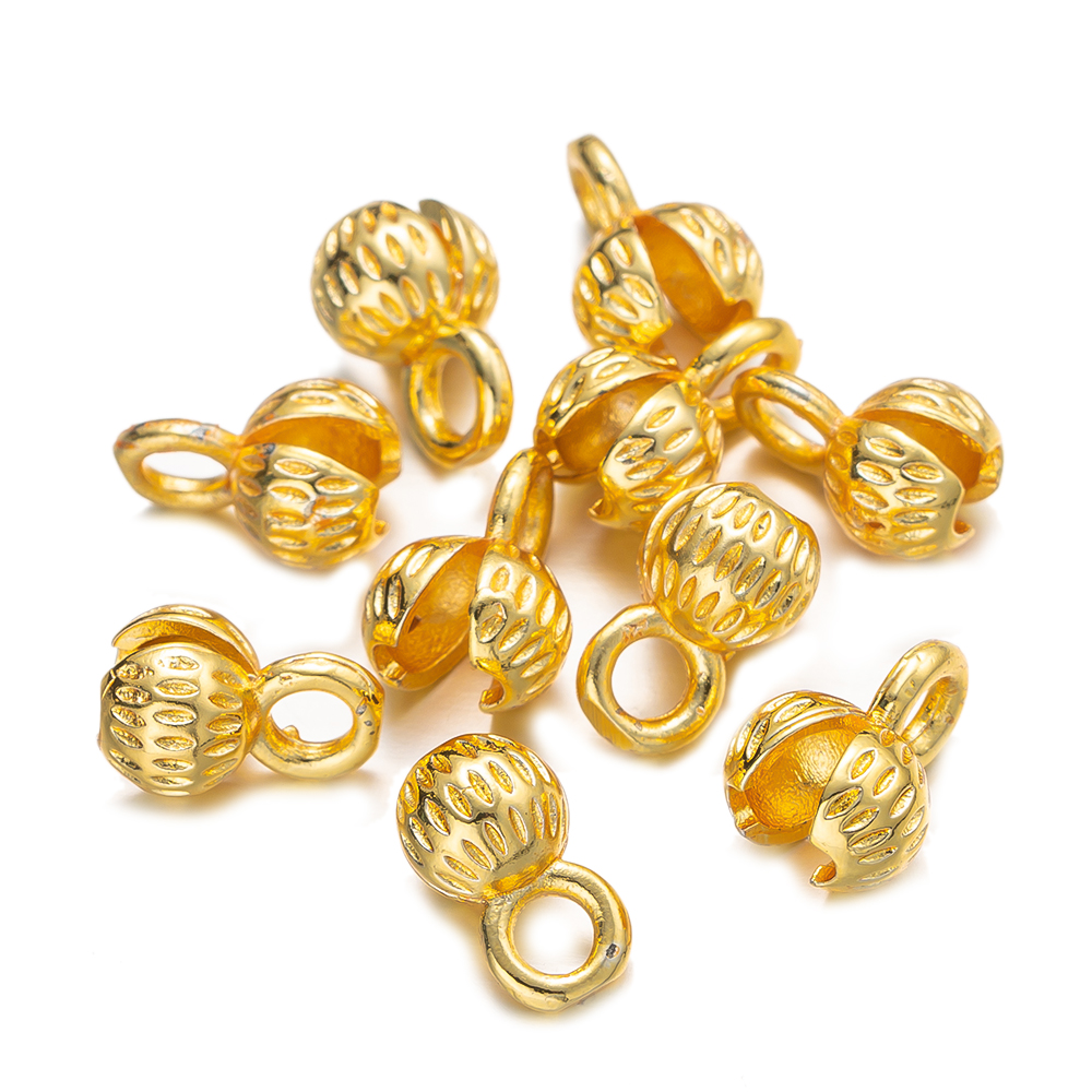 10Pcs 18K Gold Plated Brass Cr - Jewelry Making Knots recensione e prezzo