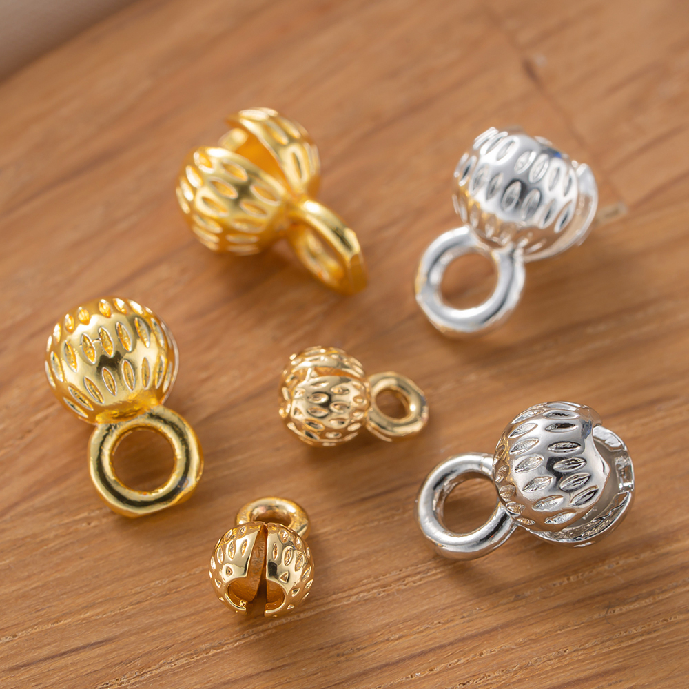 10Pcs 18K Gold Plated Brass Cr - Jewelry Making Knots recensione e prezzo