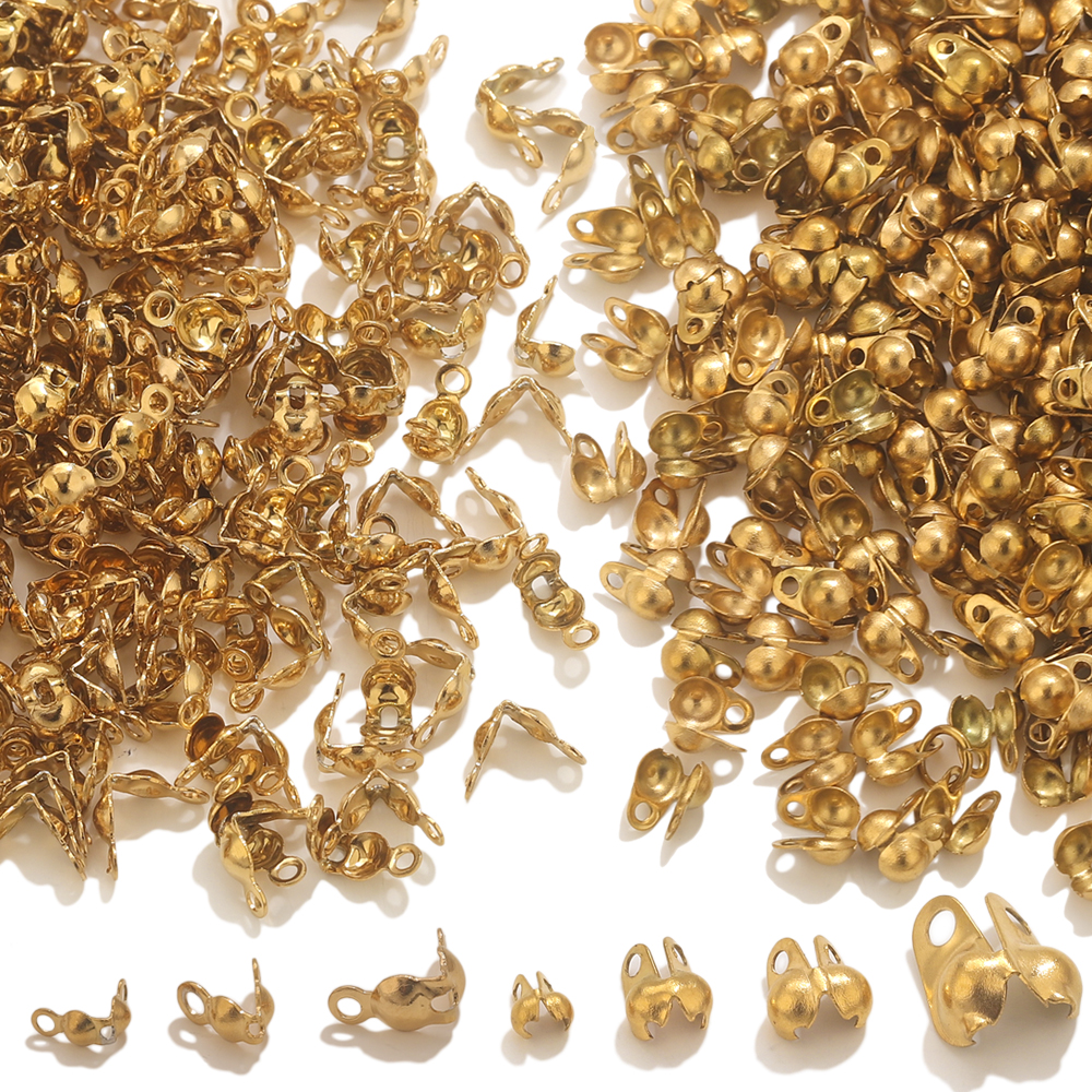 50pcs PVD Gold Plated Stainles - Jewelry Making Accessories recensione e prezzo