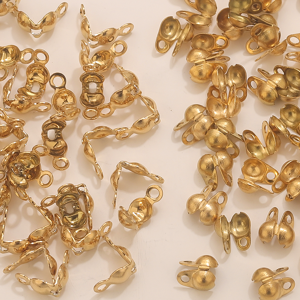 50pcs PVD Gold Plated Stainles - Jewelry Making Accessories recensione e prezzo