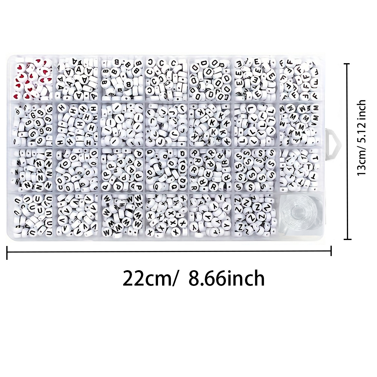 1300 4x7 round acrylic letter  - Jewelry Making Wire recensione e prezzo
