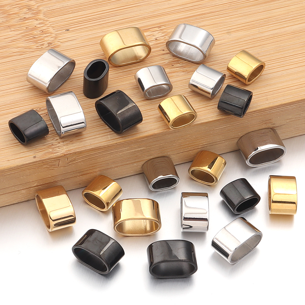 6pcs Flat Stainless Steel Tube - Jewelry Making Metal recensione e prezzo