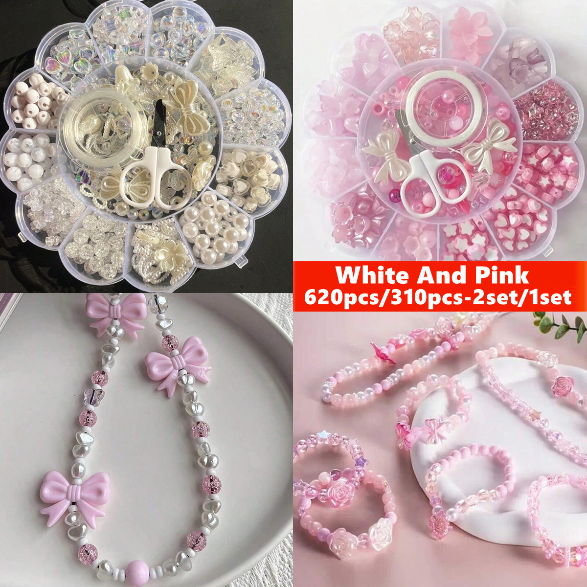 2Set/1Set 13 Grids Acrylic Flo - Jewelry Making Wire recensione e prezzo