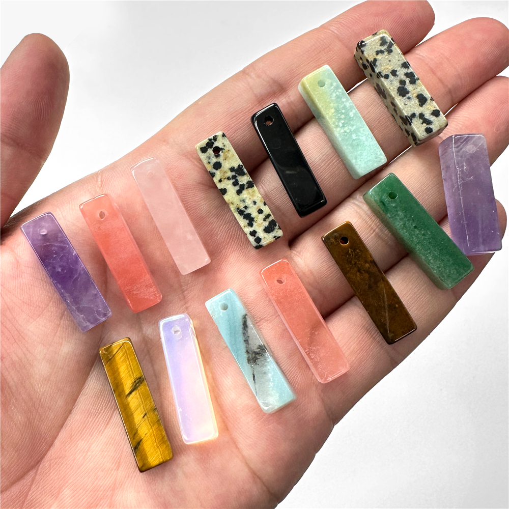 2Pcs/Lot 6X21MM Long Rectangle - Jewelry Making Drill recensione e prezzo