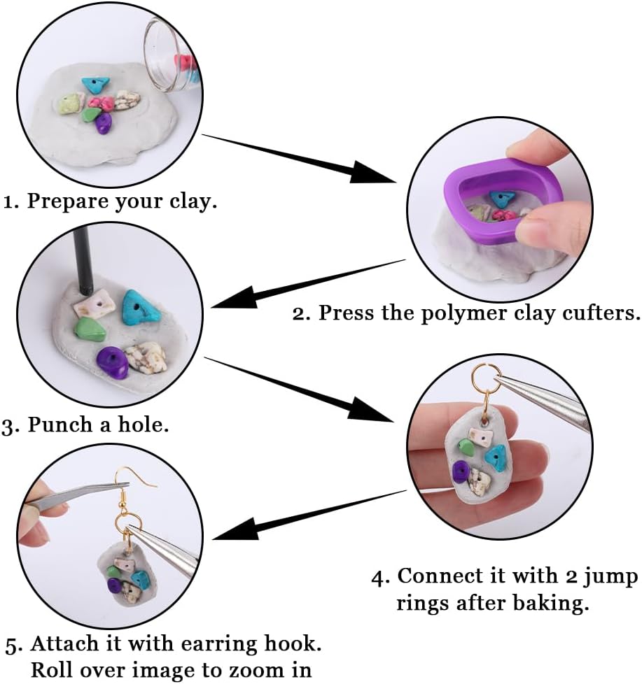 Polymer Clay Earring Making Ki - Jewelry Making Kits For Girls recensione e prezzo