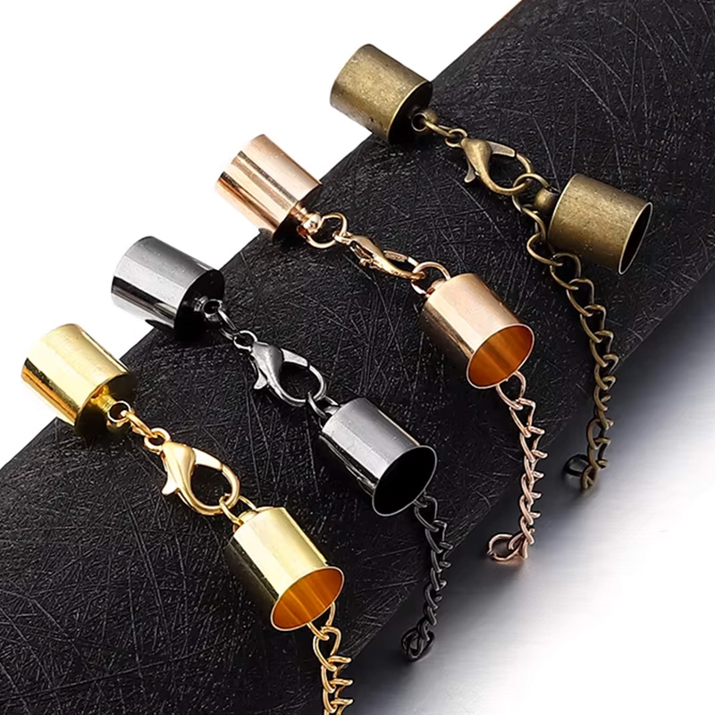 10Sets Leather Cord End Caps W - Jewelry Making Accessories recensione e prezzo