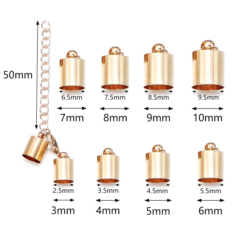 10Sets Leather Cord End Caps W - Jewelry Making Accessories recensione e prezzo