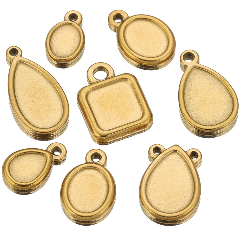 5pcs Stainless Steel Square Dr - Jewelry Making Tray recensione e prezzo