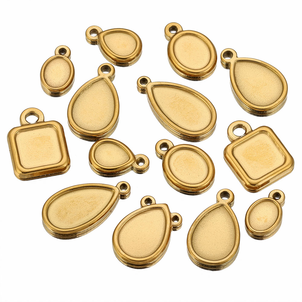 5pcs Stainless Steel Square Dr - Jewelry Making Tray recensione e prezzo